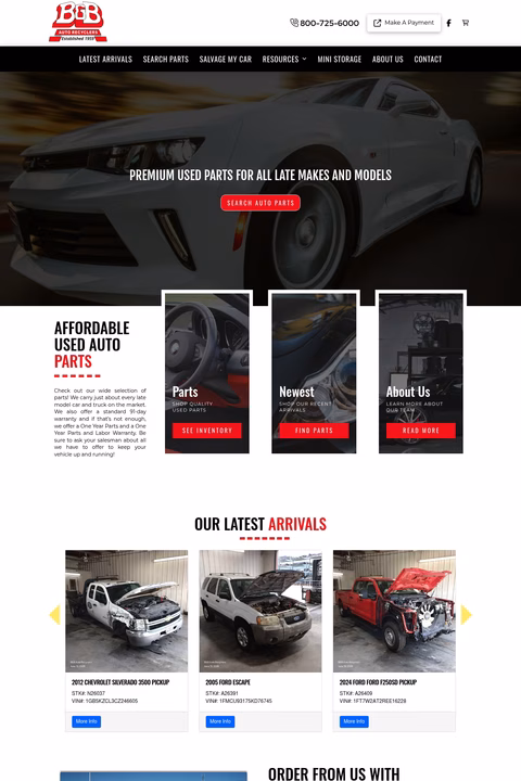 B-B-Auto-Recyclers Homepage 1440px