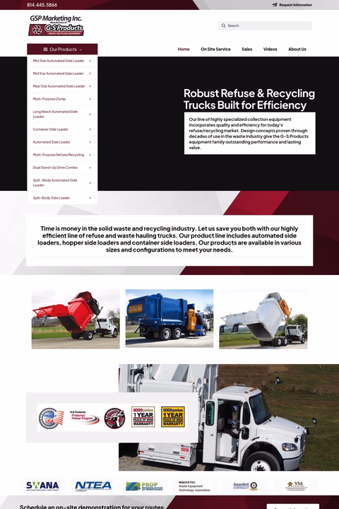 G-S-Products Homepage 1440px