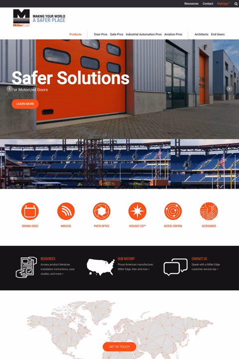 Miller-Edge Homepage 1440px