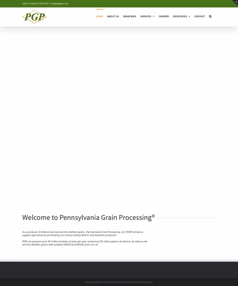 Pennsylvania-Grain-Processing Homepage 1440px