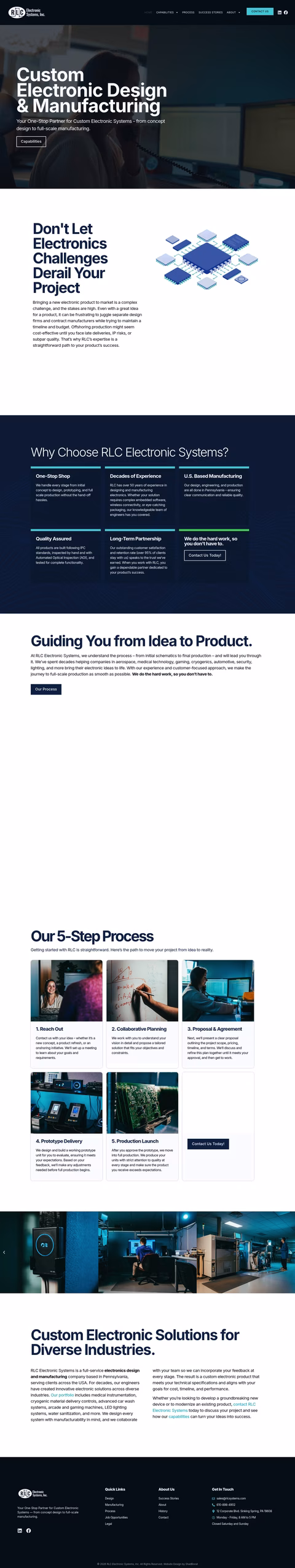 Rlc-Electronic-Systems Homepage 1440px