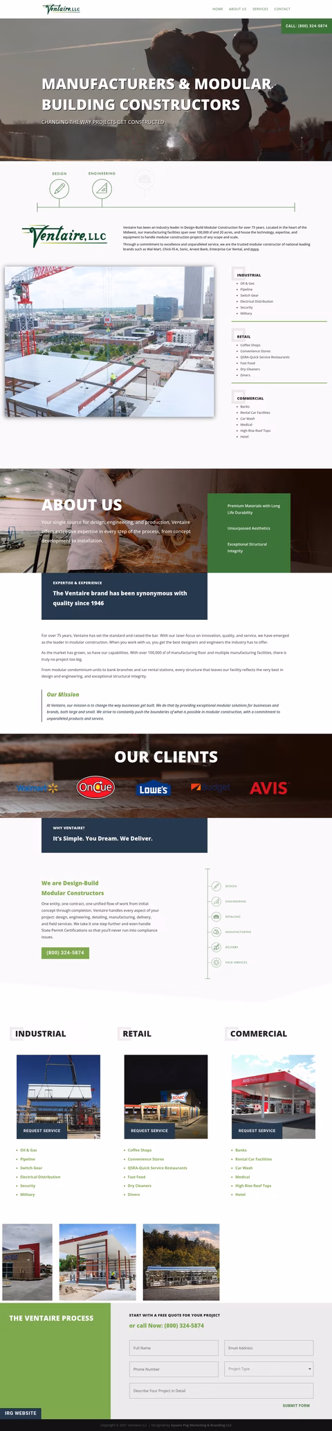 Ventaire Homepage 1440px