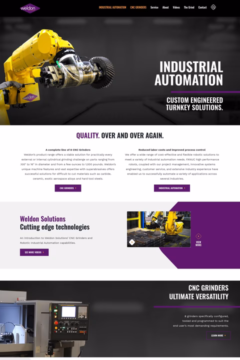 Weldon-Solutions Homepage 1440px