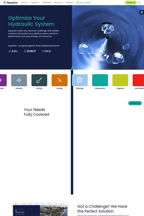 Aquestia Homepage 1440px