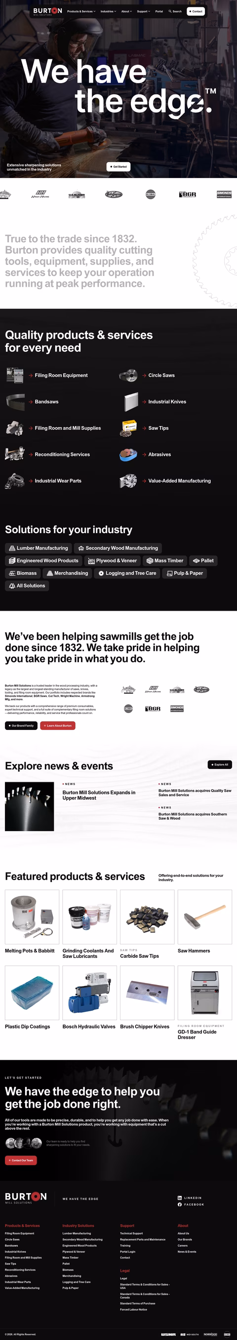 Burton-Mill-Solutions Homepage 1440px
