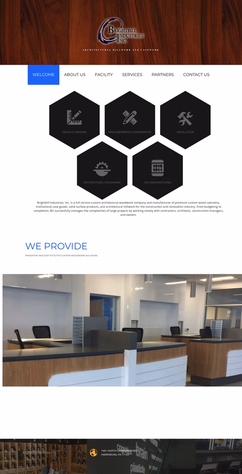 Brightbill-Industries Homepage 1440px