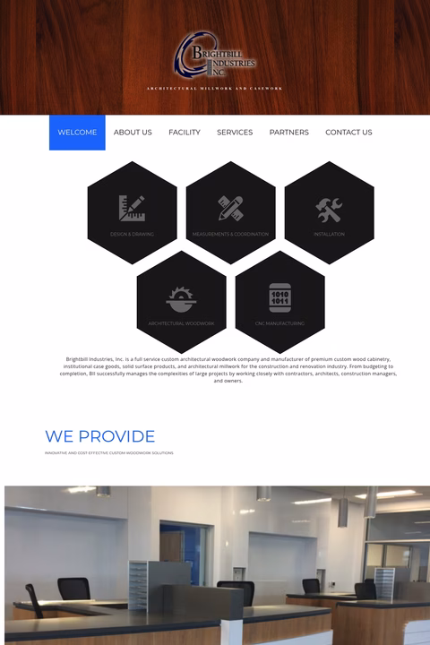 Brightbill-Industries Homepage 1440px