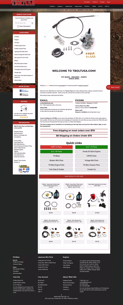 Tbolt-Usa Homepage 1440px