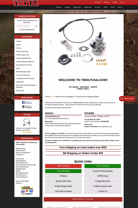 Tbolt-Usa Homepage 1440px