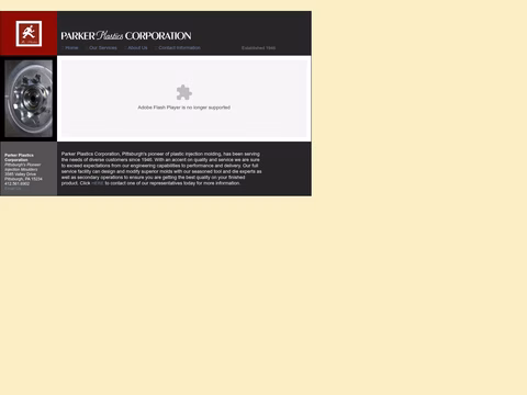 Parker-Plastics-Corporation Homepage 1440px