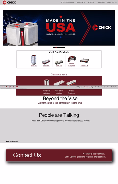 Chick-Workholding-Solutions Homepage 1440px