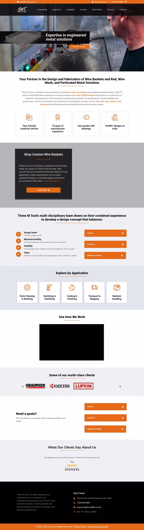 Three-M-Tool Homepage 1440px