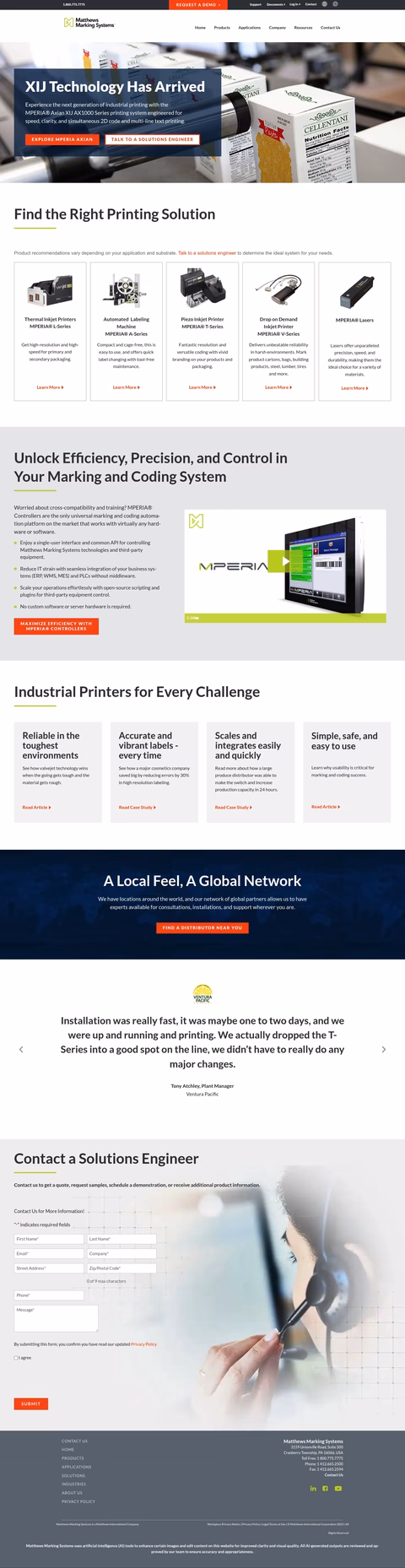 Matthews-Marking-Systems Homepage 1440px