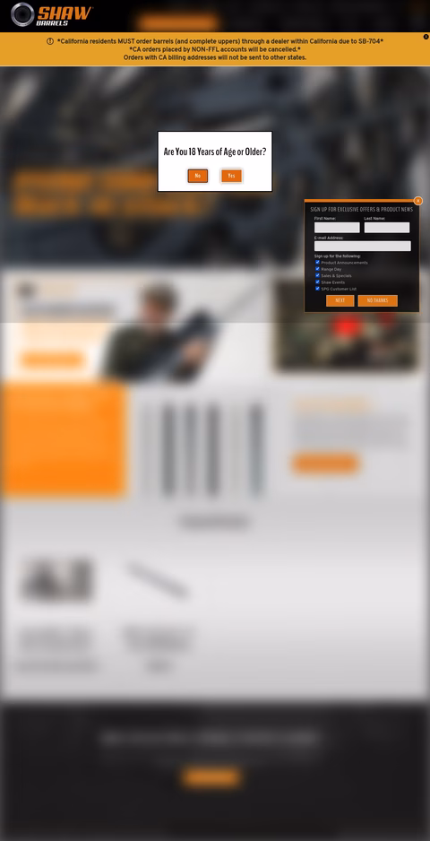 Shaw-Barrels Homepage 1440px