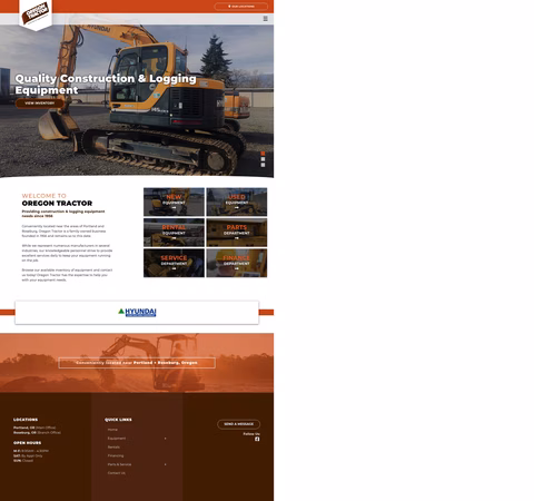 Oregon-Tractor Homepage 1440px