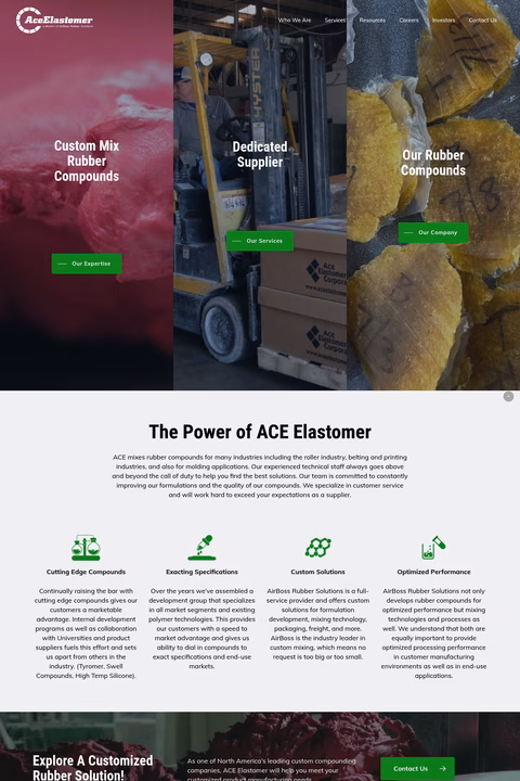 Ace-Elastomer Homepage 1440px