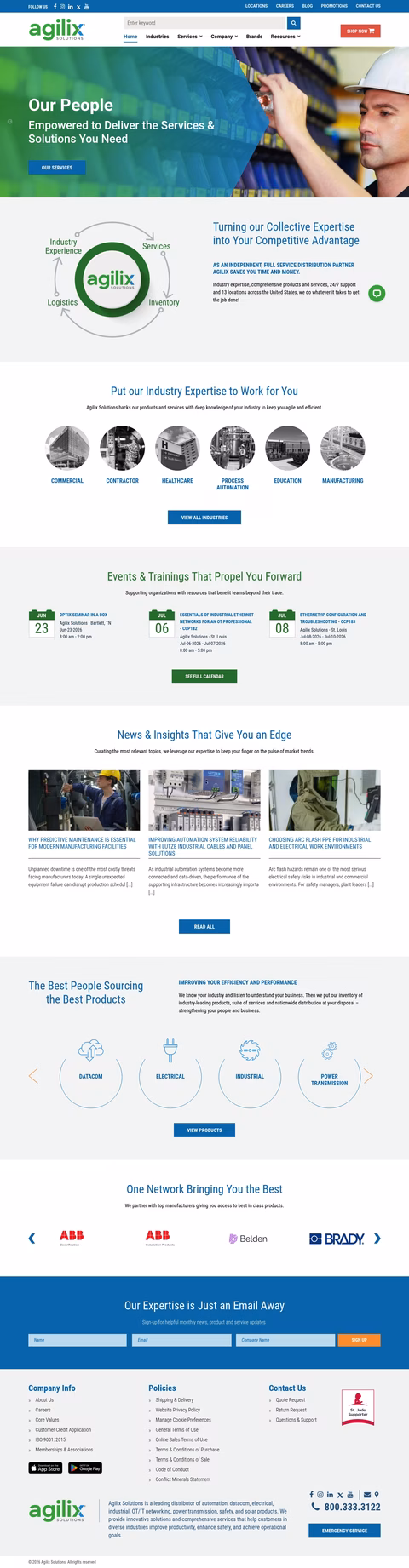 Agilix-Solutions Homepage 1440px