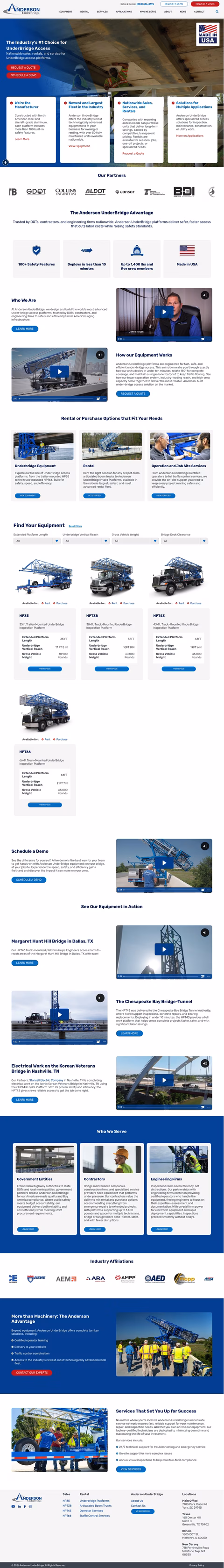 Anderson-Underbridge Homepage 1440px