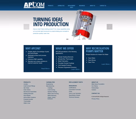 Apcom Homepage 1440px