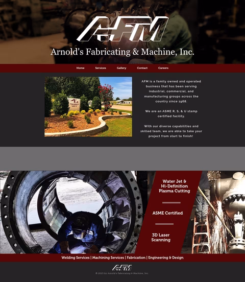 Arnolds-Fabricating-Machine Homepage 1440px