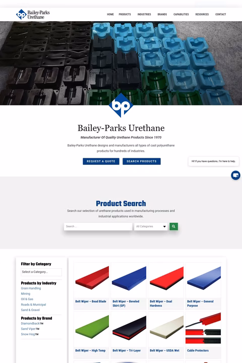 Bailey-Parks-Urethane Homepage 1440px