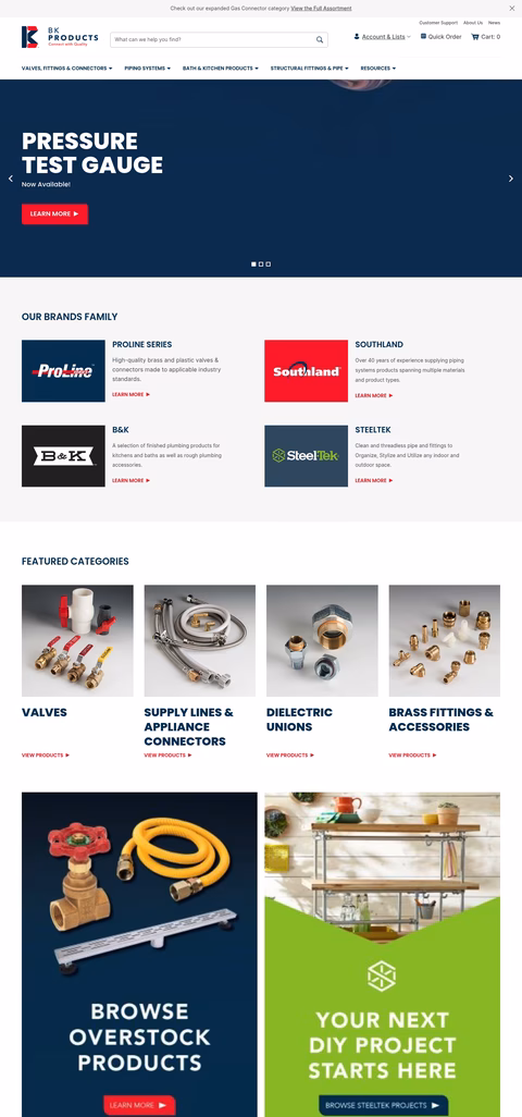 Bk-Products Homepage 1440px