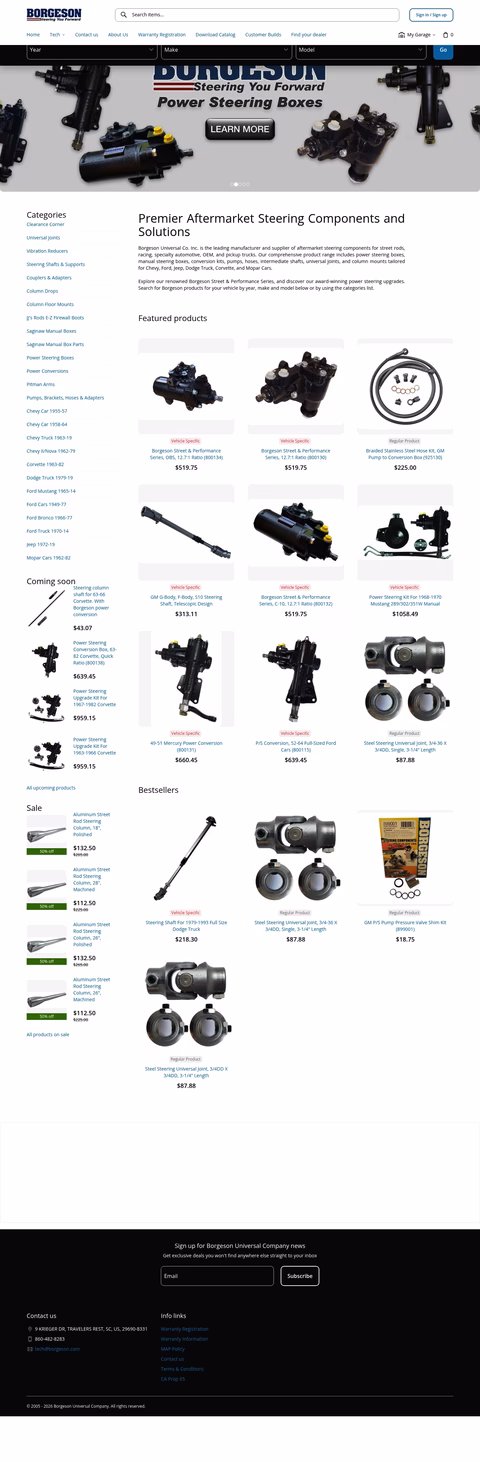 Borgeson-Universal-Company Homepage 1440px