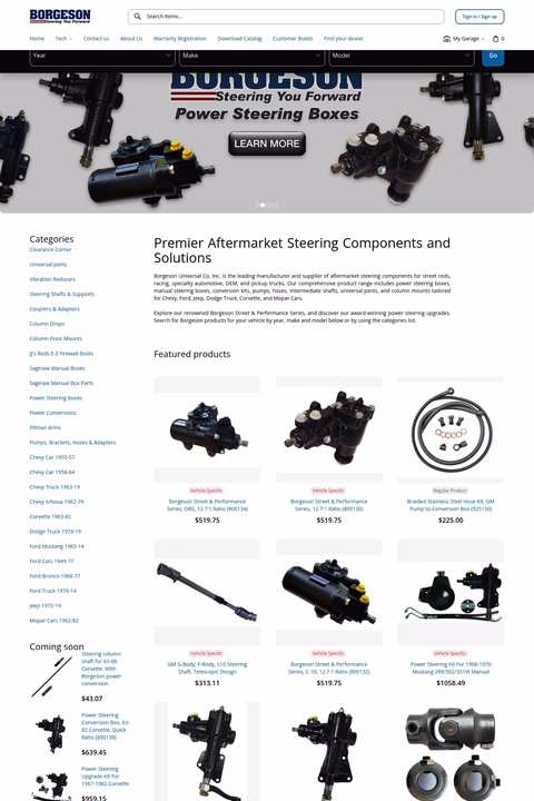 Borgeson-Universal-Company Homepage 1440px