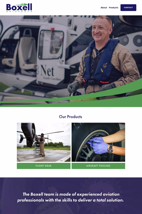 Boxell-Aerospace Homepage 1440px