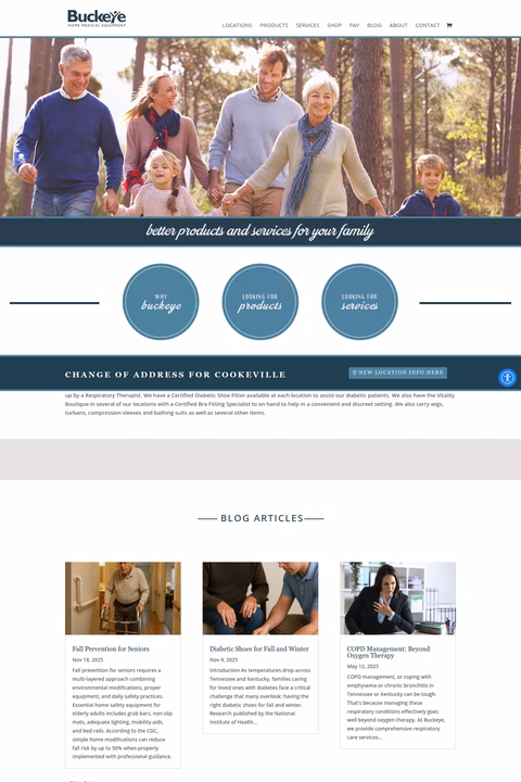 Buckeye-Home-Medical-Equipment Homepage 1440px