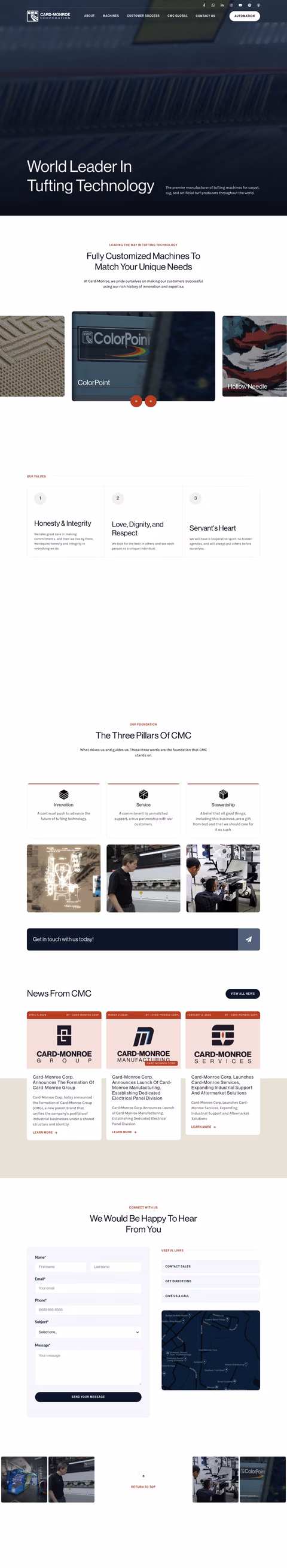 Card-Monroe-Corporation Homepage 1440px