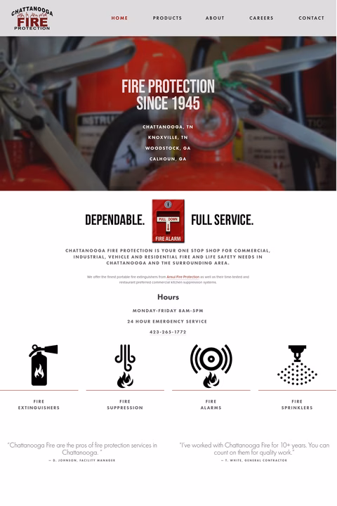 Chattanooga-Fire-Protection Homepage 1440px