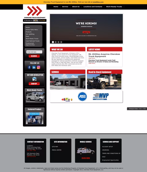Cherokee-Truck-Equipment Homepage 1440px