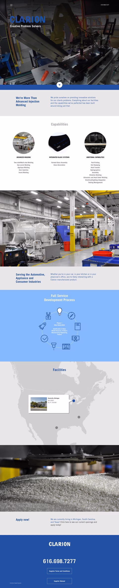 Clarion-Technologies Homepage 1440px