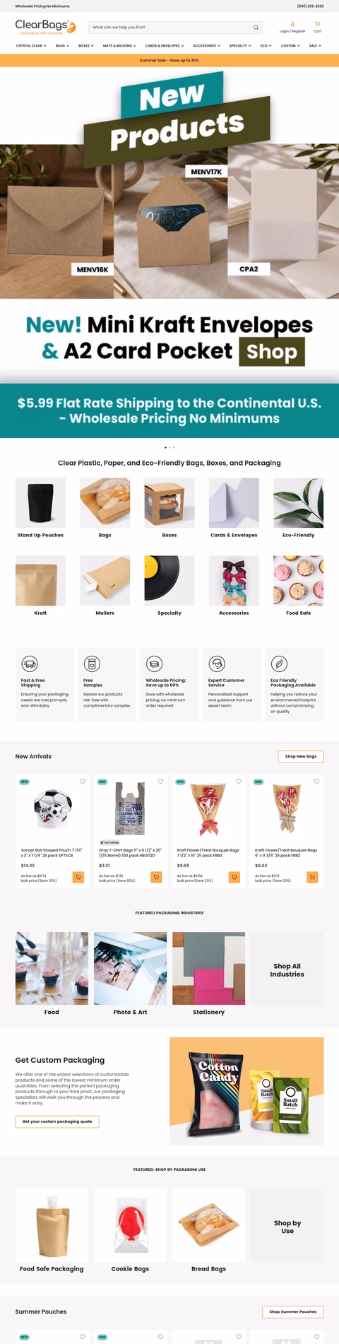 Clearbags Homepage 1440px