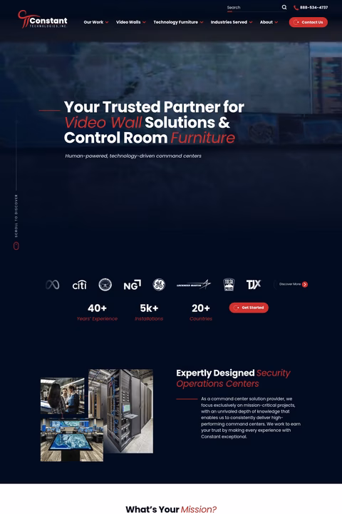Constant-Technologies Homepage 1440px