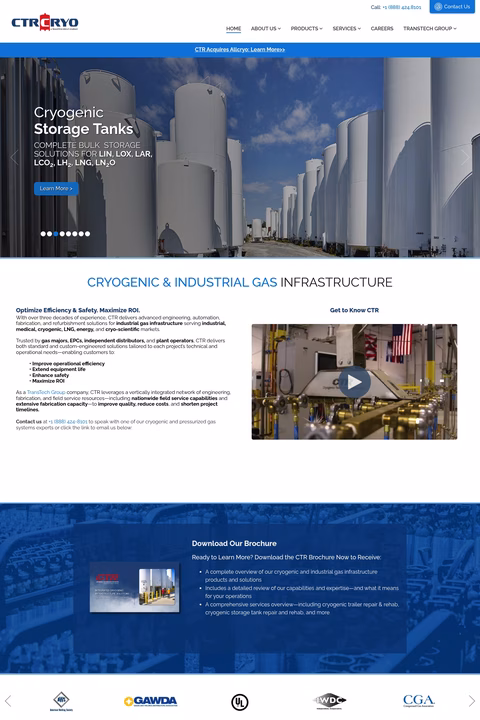 Cryogenic-Technology-Resources Homepage 1440px