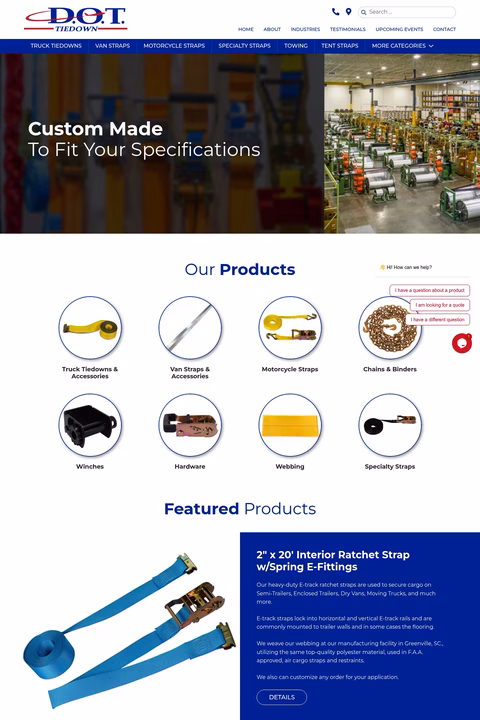 D-O-T-Tiedown Homepage 1440px
