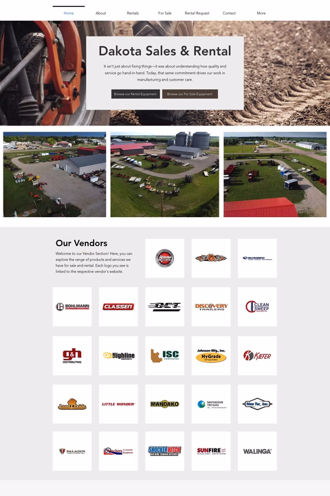 Dakota-Sales-Rental Homepage 1440px