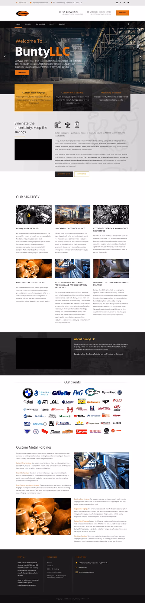 Bunty-Llc Homepage 1440px