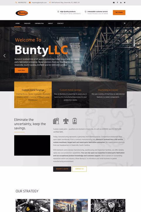 Bunty-Llc Homepage 1440px