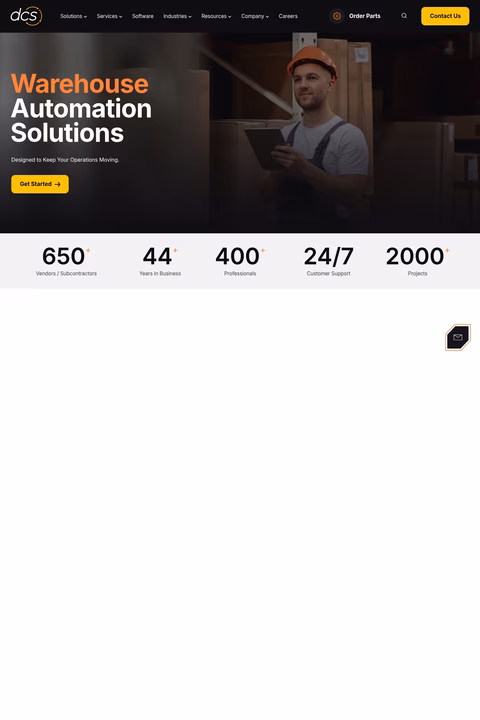 Designed-Conveyor-Systems Homepage 1440px