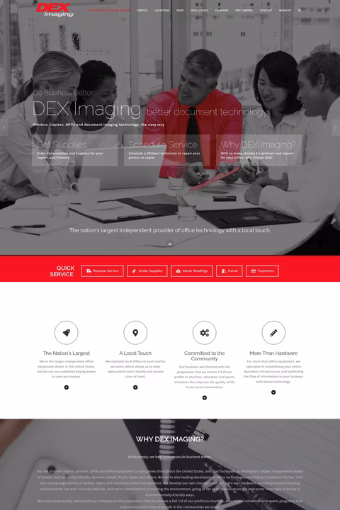 Dex-Imaging Homepage 1440px