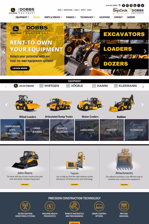 Dobbs-Equipment Homepage 1440px