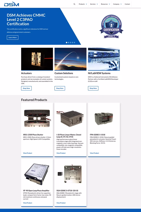 Dynamic-Structures-Materials Homepage 1440px
