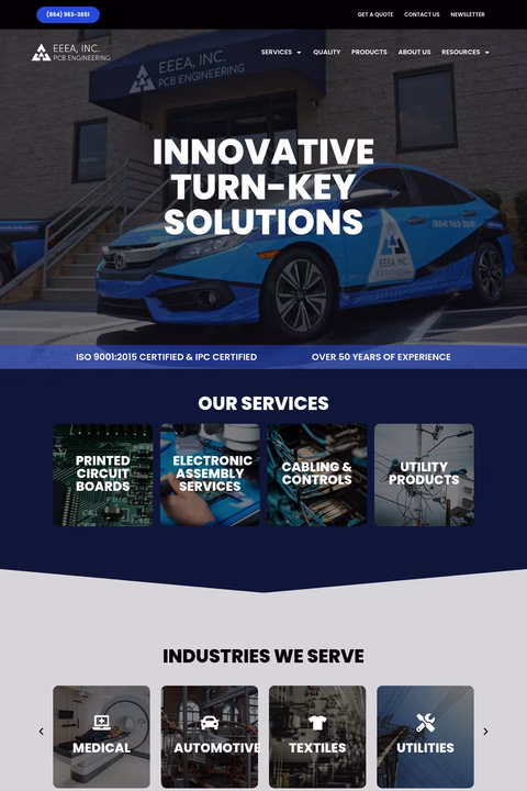 Eeea Homepage 1440px
