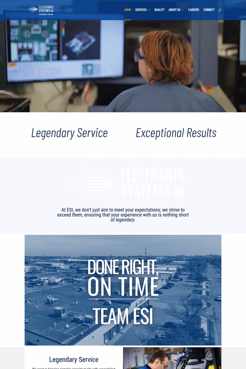 Electronics-Systems-Inc Homepage 1440px