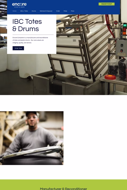 Encore-Container Homepage 1440px