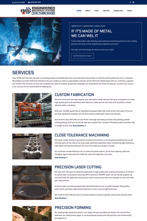 Engineered-Mechanical-Systems Homepage 1440px