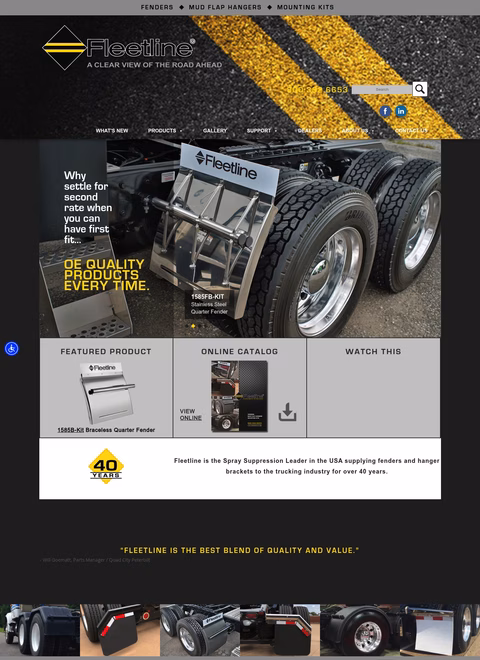 Fleetline-Products Homepage 1440px